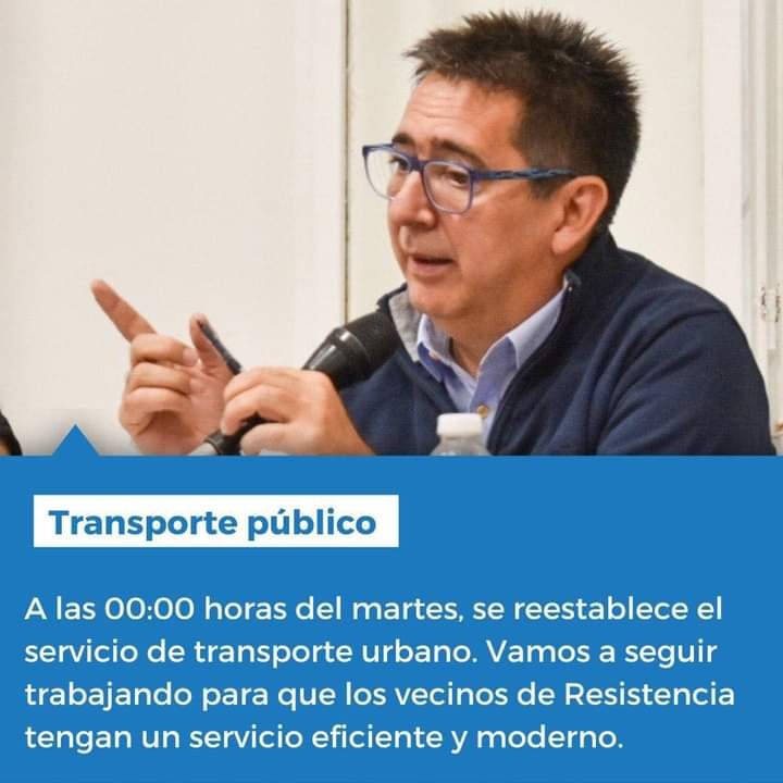 Desde las 00.00 hs de este martes se restablecerá el servicio de colectivos urbanos 