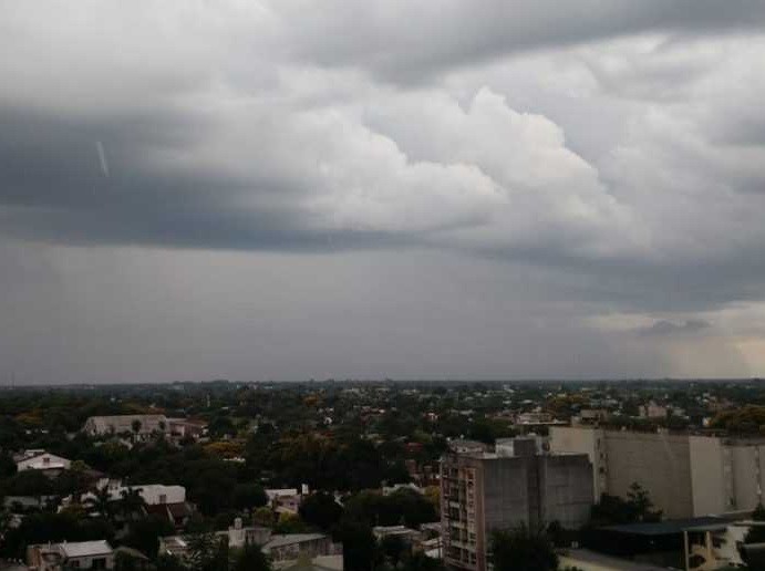 Probabilidad de tormentas fuertes para este miércoles en Resistencia
