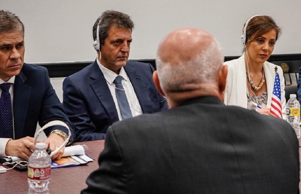 Massa viajará a EEUU para asistir a la Asamblea del FMI y la cumbre del G20
