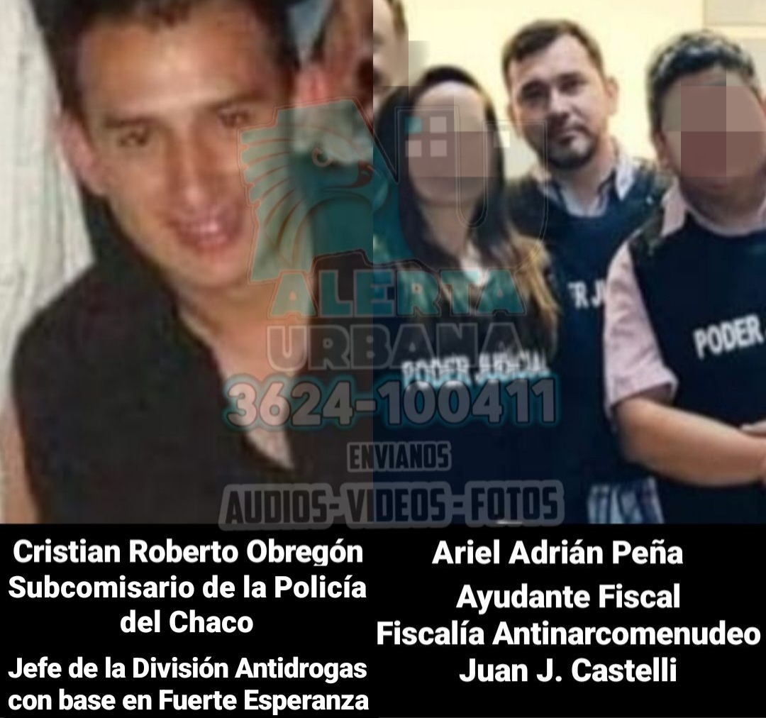 Ayudante Fiscal y Subcomisario presos por supuestos vínculos con el mundo narco  