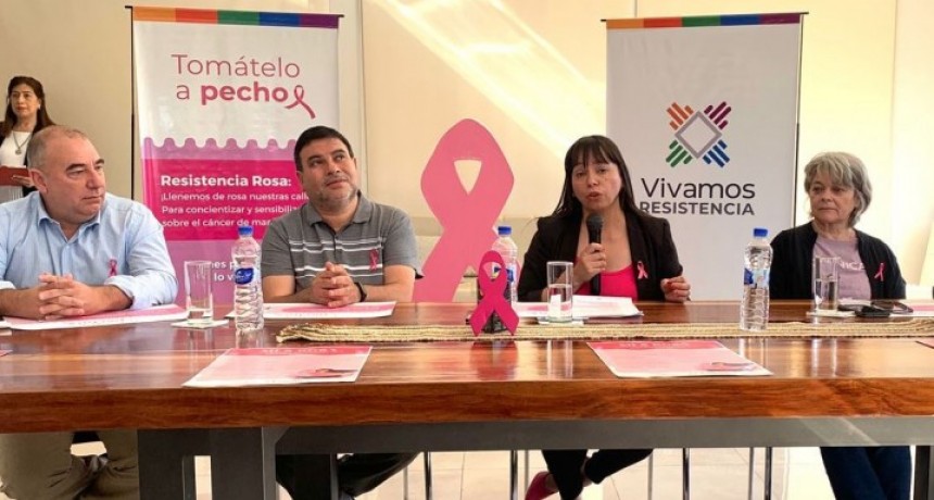 Inició el Mes Rosa con actividades para la lucha contra el Cáncer de Mama