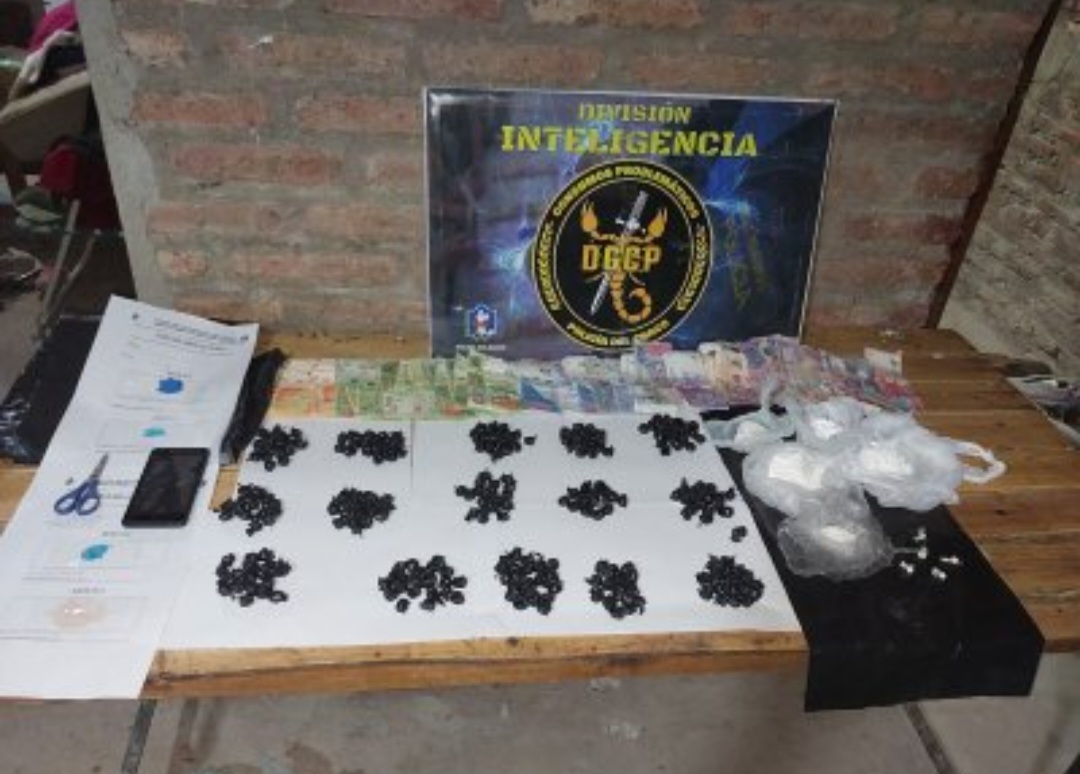 Tras allanamiento incautan marihuana y cocaína