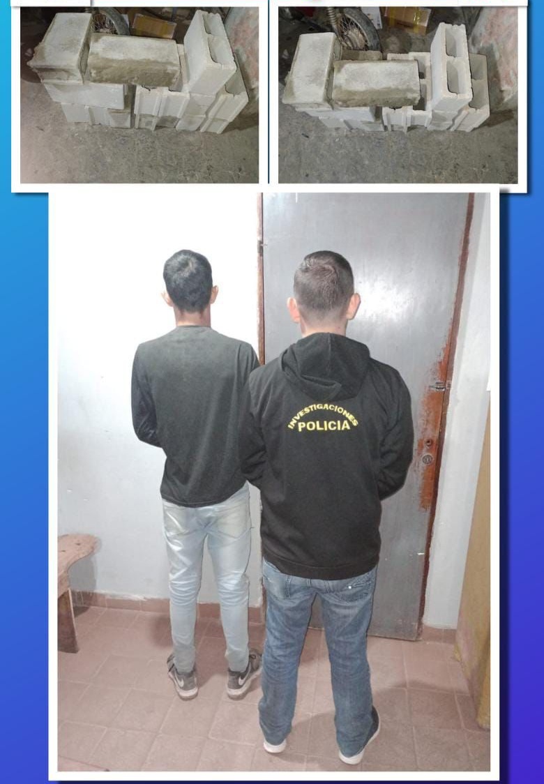 Robó bloques de cemento pero fue delatado y los devolvió
