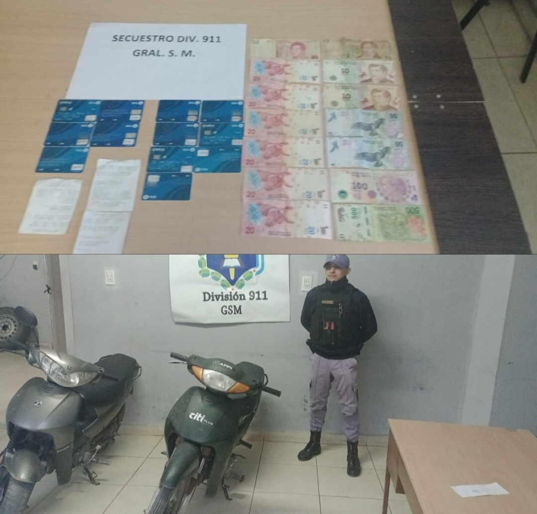 Manipulaban varias tarjetas ajenas en el cajero y fueron aprehendidas