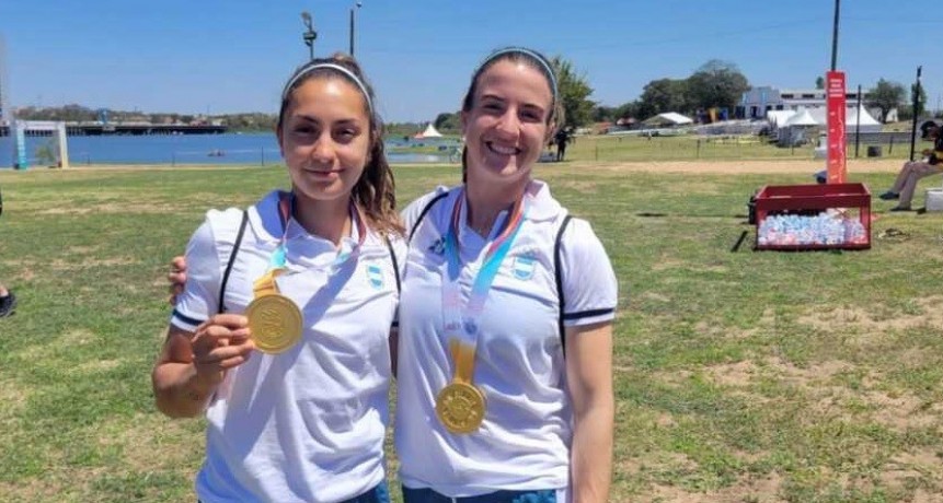 Medalla de oro en remo para el binomio femenino en los Juegos Sudamericanos