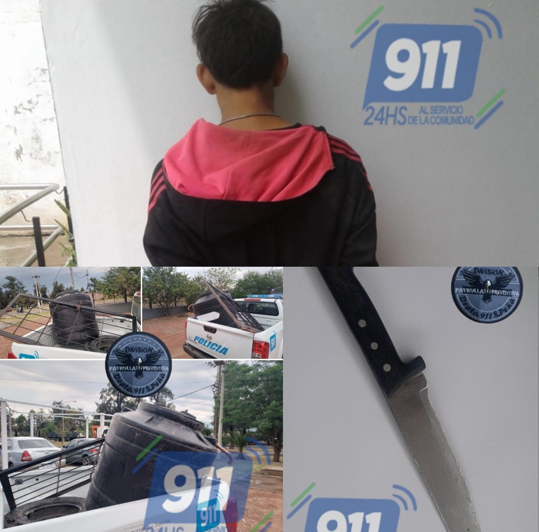 Entró a robar tres veces en la misma casa y lograron aprehenderlo