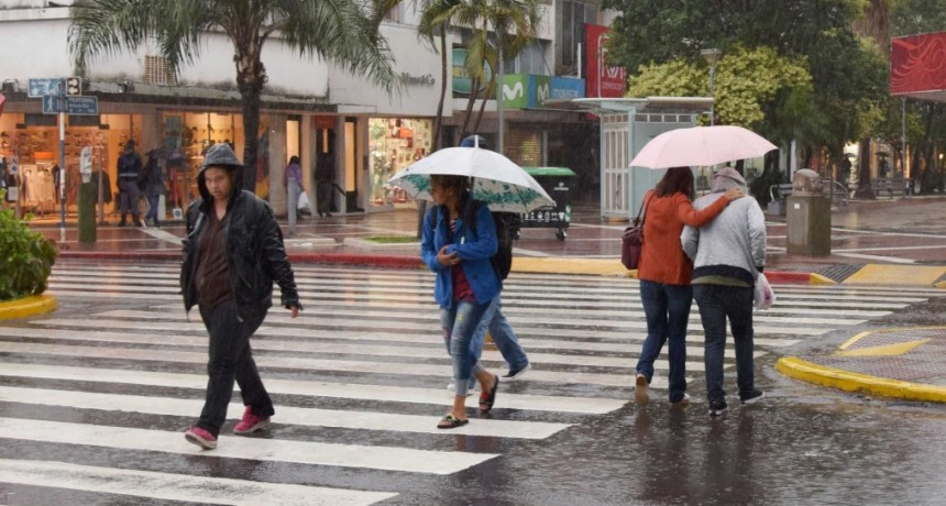 Continúan las lluvias hasta la tarde de este jueves en Resistencia
