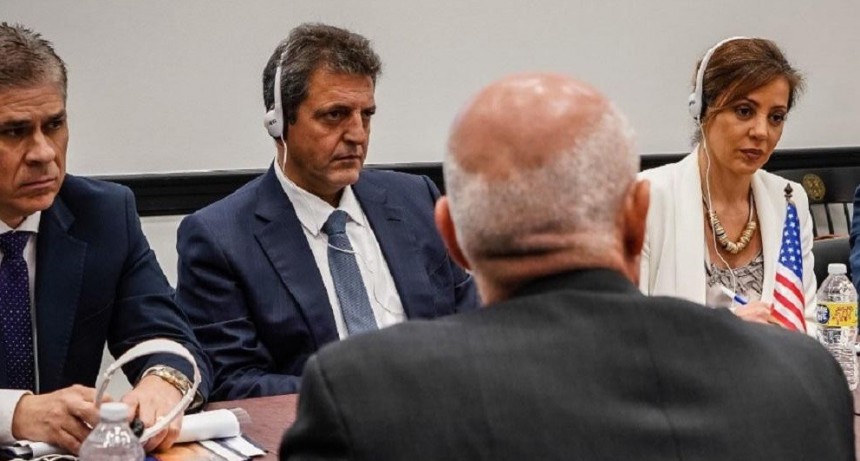 Massa viajará a EEUU para asistir a la Asamblea del FMI y la cumbre del G20