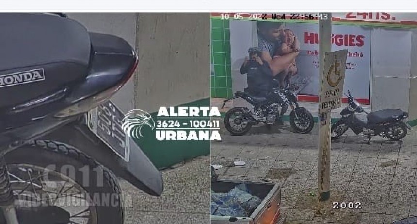 Videovigiladores detectaron una motocicleta con pedido de secuestro