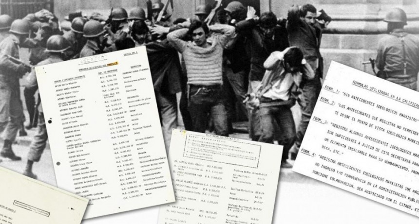 Las listas negras de la Dictadura Militar: los documentos del terror