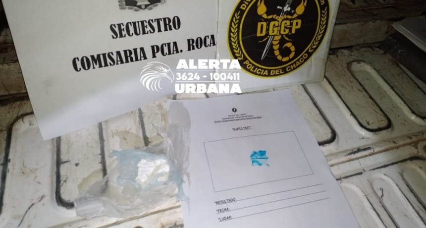 Aprehenden a un hombre de 33 años con cocaína en su poder