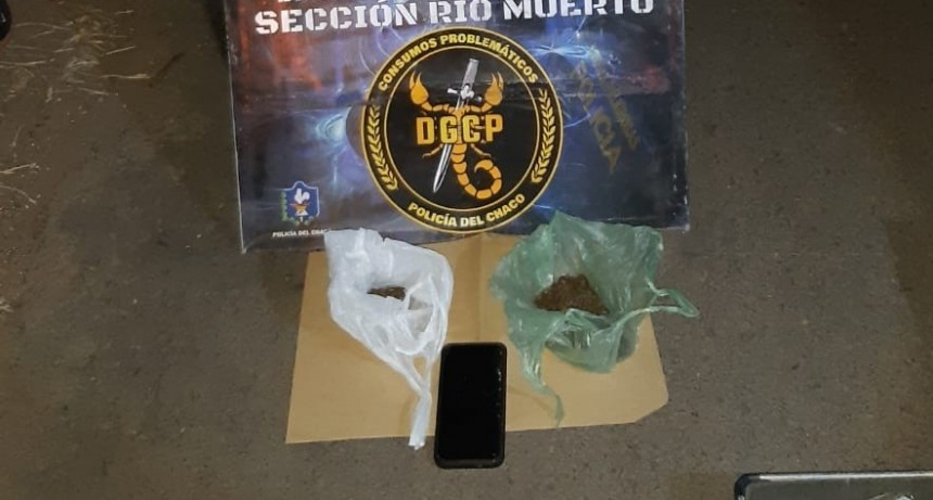 Trasladaba estupefacientes y quedó aprehendido en control vehicular