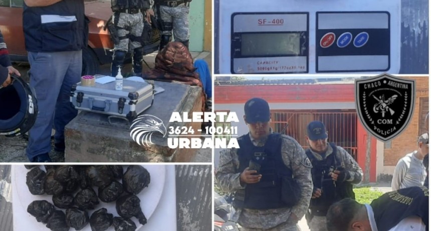Incautan cogollos y bochitas de marihuana, además de cocaína