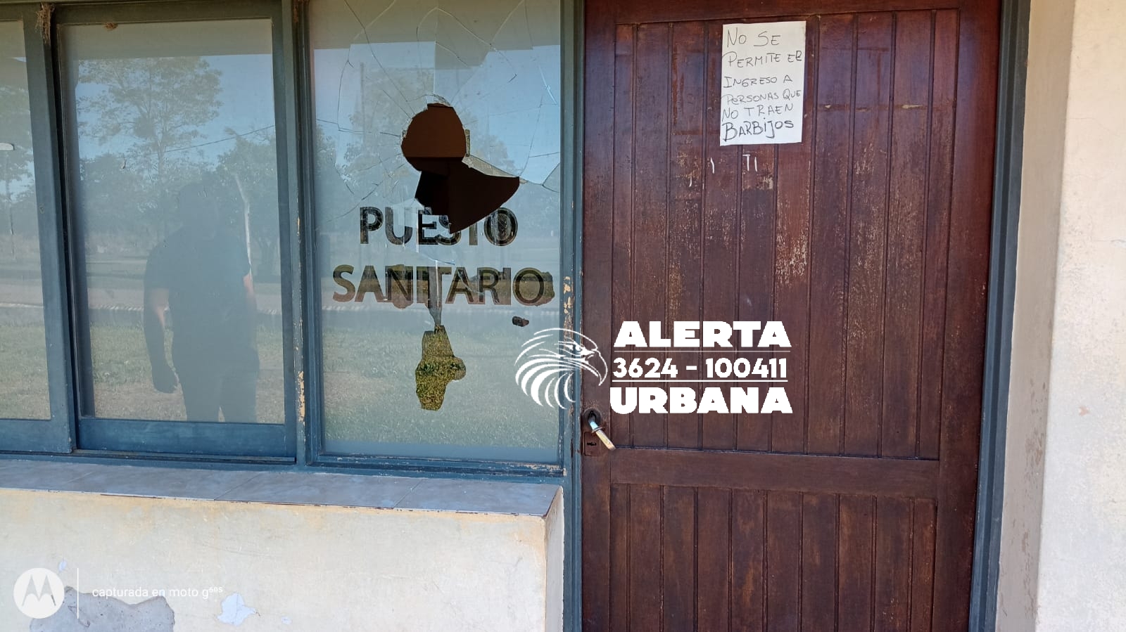 Pampa Almirón: incidente en el Puesto Sanitario 